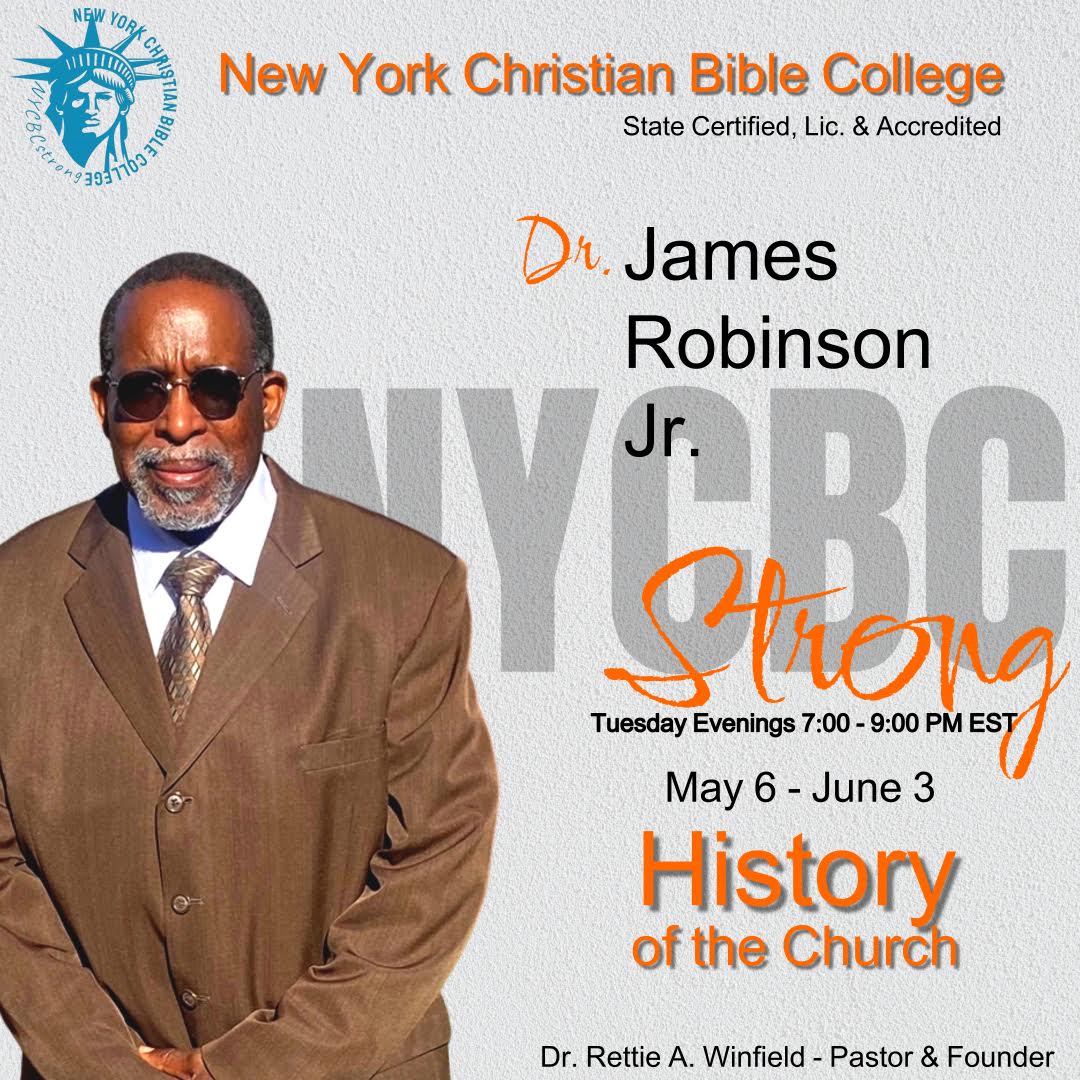 The History Of The Church- Dr James Robinson