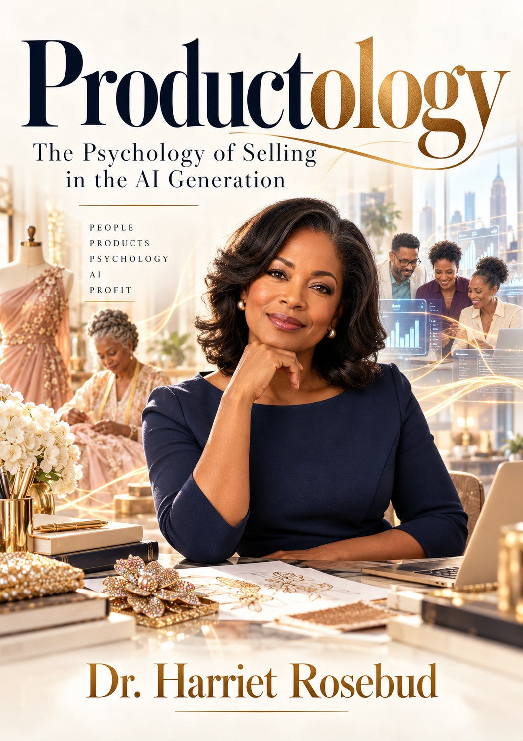 Productology: The Psychology of Selling in the AI Generation by Dr. Harriet Rosebud – e-book cover